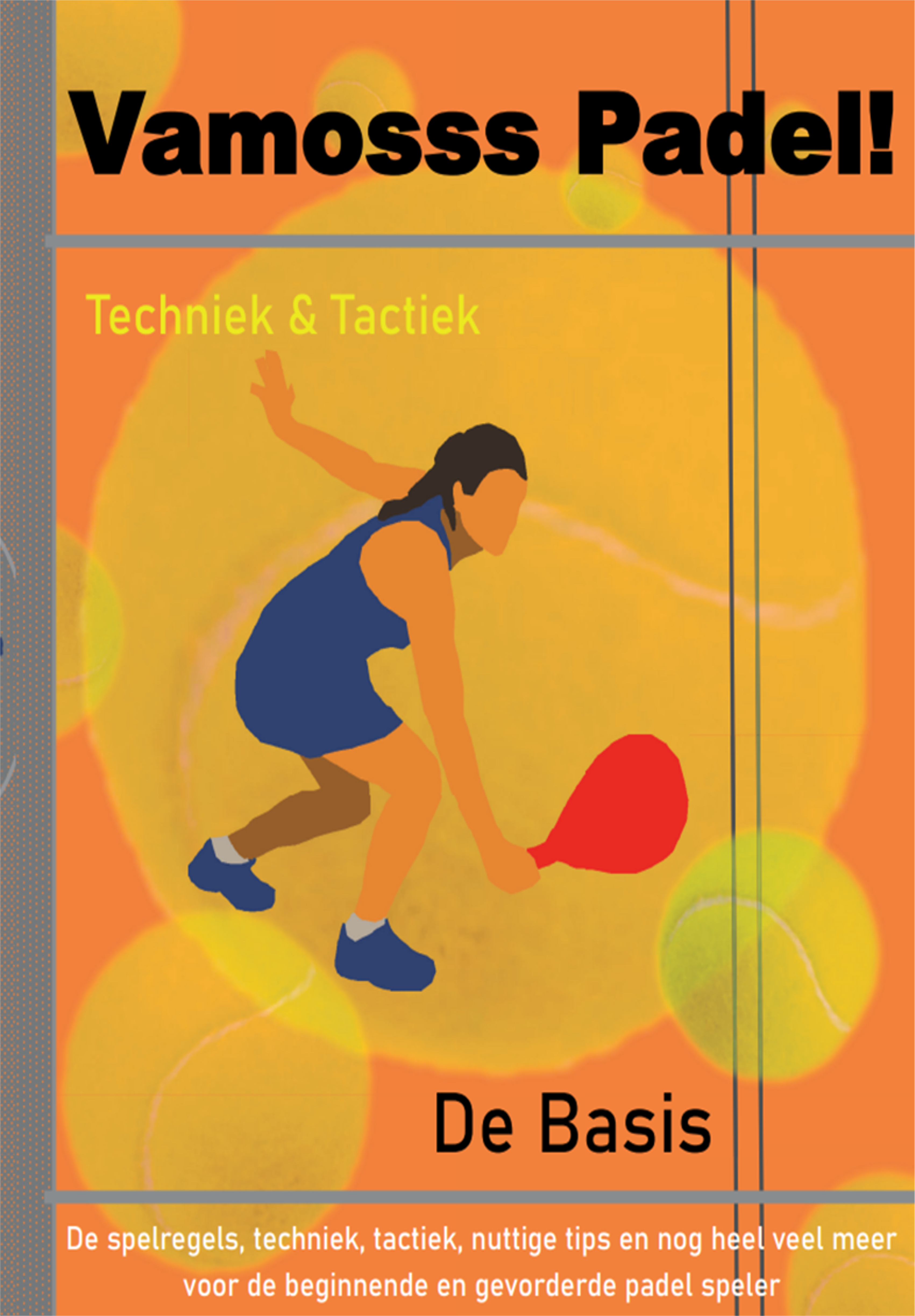 Boekcover Vamosss Padel!